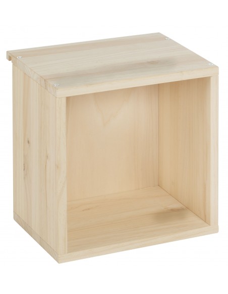 картинка Полка - Куб для органайзера Комбо (30 х 30 х 22,5) магазин Монте-М, производитель мебели Монтессори